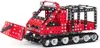 A model of a snowmobile made from building blocks, shown against a white background. Produktbild-Vorschau
