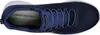 A top-down view of a blue Skechers sneaker. Produktbild-Vorschau