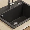 Spülbecken Bergström Paris Schwarz 57 x 51 cm, Model 57809 Produktbild-Vorschau 4