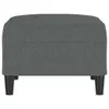 vidaXL Podnožka na nohy Dark Grey 70x55x41 cm Látka Náhľad obrázku produktu 4