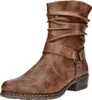 Rieker Damen Stiefelette Zierriemen Blockabsatz Raffung Produktbild-Vorschau 8
