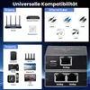 LAN Splitter 1 auf 2 Gigabit Ethernet Switch 2-Port Produktbild-Vorschau 5