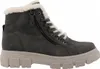 A single grey boot with white fur lining and beige sole, shown from the side. Produktbild-Vorschau