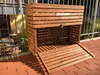 Multibox Hochbeet Holz 92x32x80cm mit Stauraum & Rollen Produktbild-Vorschau 6
