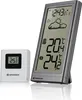 A digital weather station with a main unit and a remote sensor, displayed on a white background. Produktbild-Vorschau