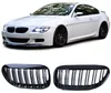 Sport Kühlergrill Doppelsteg SCHWARZ GLANZ passend für BMW 6er E63 E64 2004-2010 – Produktansicht Produktbild-Vorschau