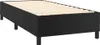 Boxspringbett mit Matratze Schwarz 90x190 cm Kunstleder Produktbild-Vorschau 3