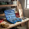 Boîte à Outils avec 171 Pièces (Douilles + Outils à Voir les images du produit 8
