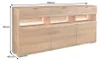 riess-ambiente Sideboard GRAND 180cm braun massives Produktbild-Vorschau 7