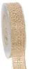 Dekoband Jute Natur 25mm Geschenkband rustikal 10m Produktbild-Vorschau 1