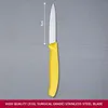 Nůž na zeleninu 8 cm žlutý Náhled obrázku produktu 5