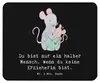 Mr. & Mrs. Panda Mousepad Erzieherin Herz - Schwarz - Produktbild-Vorschau 1