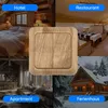 Aufputz Serienschalter Eiche Holzoptik – Produktbild-Vorschau 4