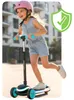 Ricokids Leddi LED balančná Kolobežka pre deti - čierna a Náhľad obrázku produktu 6