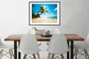MuchoWow® Gerahmtes Poster Strand - Meer - Sonne - Palme Produktbild-Vorschau 3