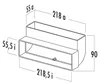Naber 4021044, Biela, 12,5 cm, 1 kusov Anteprima dell’immagine prodotto 2