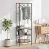 vidaXL Věšák na oblečení Sonoma dub 60 x 30 x 171 cm Náhled obrázku produktu 2