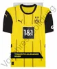 A yellow and black Borussia Dortmund football jersey is displayed against a white background. Produktbild-Vorschau