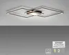 LED-Deckenleuchte - Schwarz - Weiß - Kunststoff - Metall - Produktbild-Vorschau 14