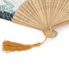 Elégant éventail pliant rétro d'inspiration japonaise en Voir les images du produit 7