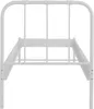 Ariel | Bett 90 cm Weißes Metall Produktbild-Vorschau 3