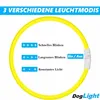 DogLight LED obojek pro psy USB svítící obojek univerzální Náhled obrázku produktu 3