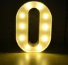 Lettera 3D illuminata a LED, lettera O da 22 cm Anteprima dell’immagine prodotto 1