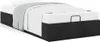 vidaXL Lit ottoman sans matelas noir 80x200 cm tissu Voir les images du produit 4