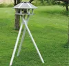 HABAU 2518 Vogelhaus Ottawa mit Silo und Ständer, grau-weiß Produktbild-Vorschau 4