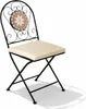 Mosaïque Chaise pliante Bistro Chaise de balcon Chaise de Voir les images du produit 2