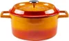 LAVA Metal Hrniec Ø 24 cm 45 L Liatinový Oranžový Náhľad obrázku produktu 1