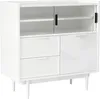 Credenza Flieks con illuminazione a LED, credenza con ante Anteprima dell’immagine prodotto 6
