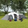 Outsunny Tunnelzelt, Campingzelt für 6-9 Personen, Produktbild-Vorschau 2