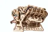 Puzzle 3D, Moteur V8, Ugears, bois, 776 pièces Voir les images du produit 21
