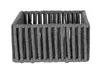 A gray woven basket is shown against a white background. Produktbild-Vorschau