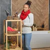 Relaxdays Aufbewahrungskorb 4er Set, Körbchen in 3 Größen, Produktbild-Vorschau 3