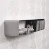 RETRO DESIGN CD REGAL "CUBE" | 120cm, Metall, Wandregal für Produktbild-Vorschau 1