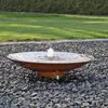 CLGarden Gartenbrunnen Wasserschale Cortenstahl Komplett Produktbild-Vorschau 5