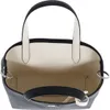 LACOSTE sac à épaule Anna Vertical Shopping Bag Noir Farine Voir les images du produit 5