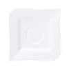 Spodek do espresso 10,8 cm biała porcelana Produktbild-Vorschau 2