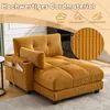 LVHOM Chaise longue avec USB&porte-gobelet, Fauteuil de Voir les images du produit 5