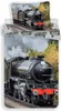 Jerry Fabrics Lokomotiva Bettwäsche 140 x 200 + 70 x 90 cm Produktbild-Vorschau 1