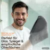 Mann wischt mit Microfaser Geschirrtücher, Glas, Spiegel & empfindliche Oberflächen, Microfaser Produktbild-Vorschau