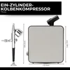 Airbrush Set AG-102K mit Kompressor – Double-Pistole Kit Produktbild-Vorschau 3