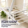 Foxydry Mini 128 cm blanc – Étendoir à linge de plafond Voir les images du produit 7