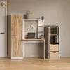 Bureau Livinity Rina Chêne blanc/force de l'or 122.9x168cm, Voir les images du produit 2
