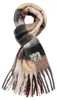 REPLAY Schal Scarf Dark Brown mehrfarbig Produktbild-Vorschau 1