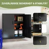 COSTWAY Uzamykatelná skříň na dokumenty, kovová skříň 91 cm Náhled obrázku produktu 5