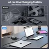 200W GaN snellader met EU-stekker – 6 poorten (3x USB-C + Productafbeelding-voorbeeld 6