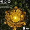Solarlampen für Außen, Gartenleuchten, Solar Lotus Garten Produktbild-Vorschau 3